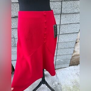 NYC  Red Skirt Size S